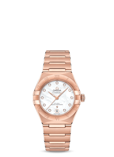 Omega Constellation Manhattan 29 Co-Axial Master Chronometer Sedna Gold / MOP